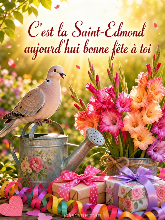 Carte bonne fête Edmond