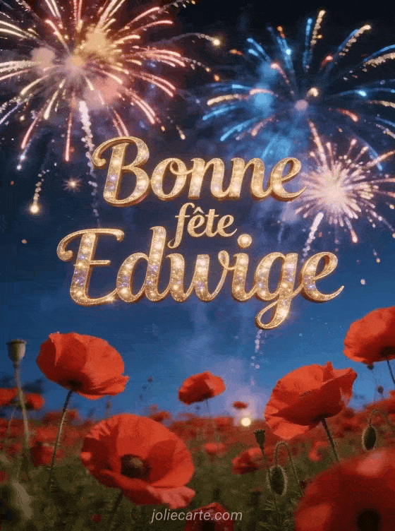 Bonne fête Edwige - Bonne fete edwige gratuit