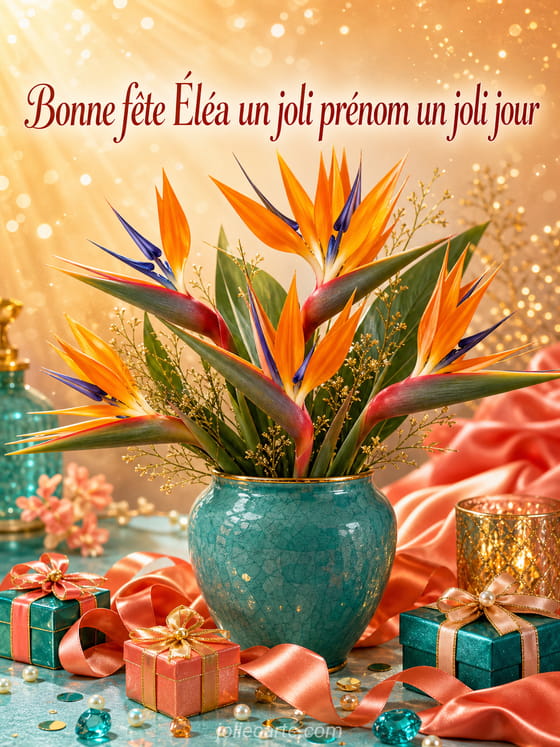 Carte bonne fĂȘte ĂlĂ©a