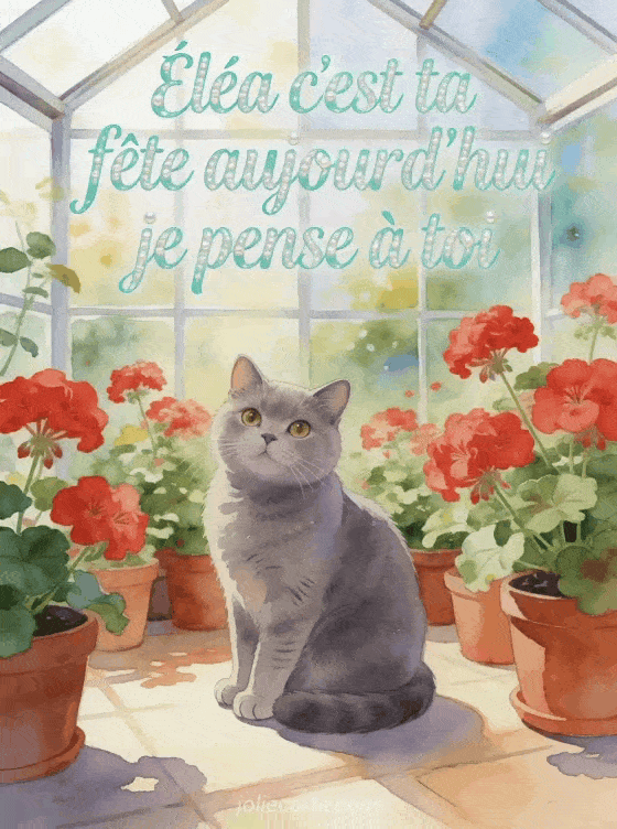 Bonne fête Éléa - Fete elea a souhaiter