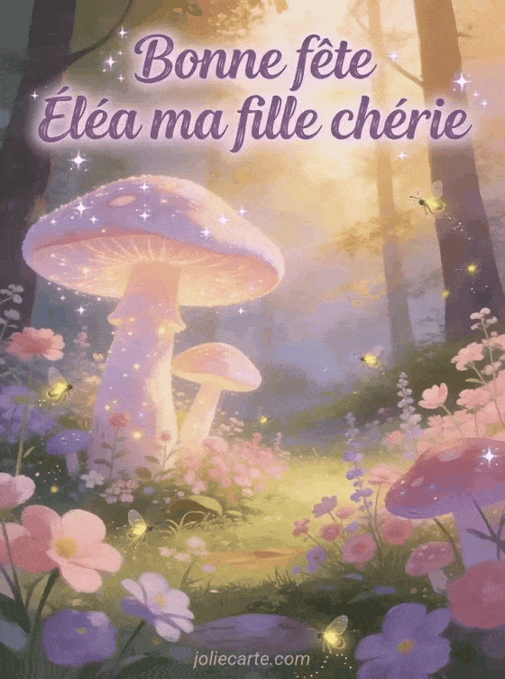 Bonne fête Éléa - Bonne fete elea ma fille