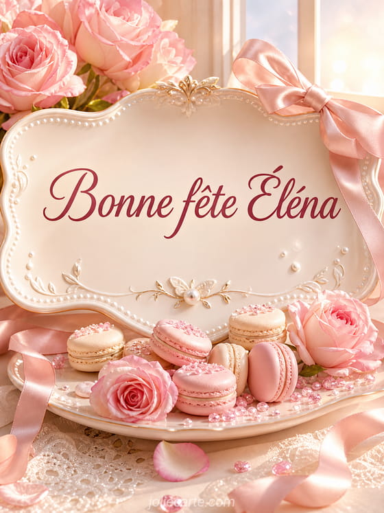 Carte bonne fĂȘte ĂlĂ©na