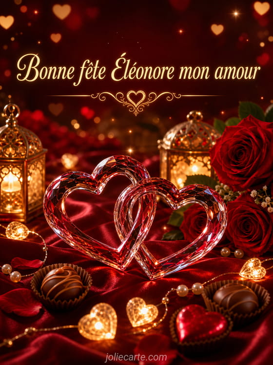 Carte bonne fête Éléonore