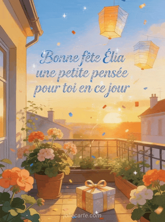 Bonne fête Élia - Fetes elia