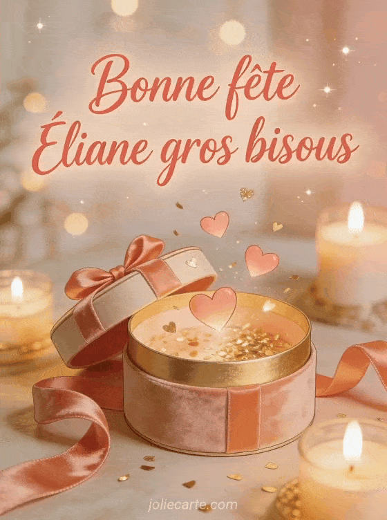 Bonne fête Éliane - Bonne fete eliane gros bisous