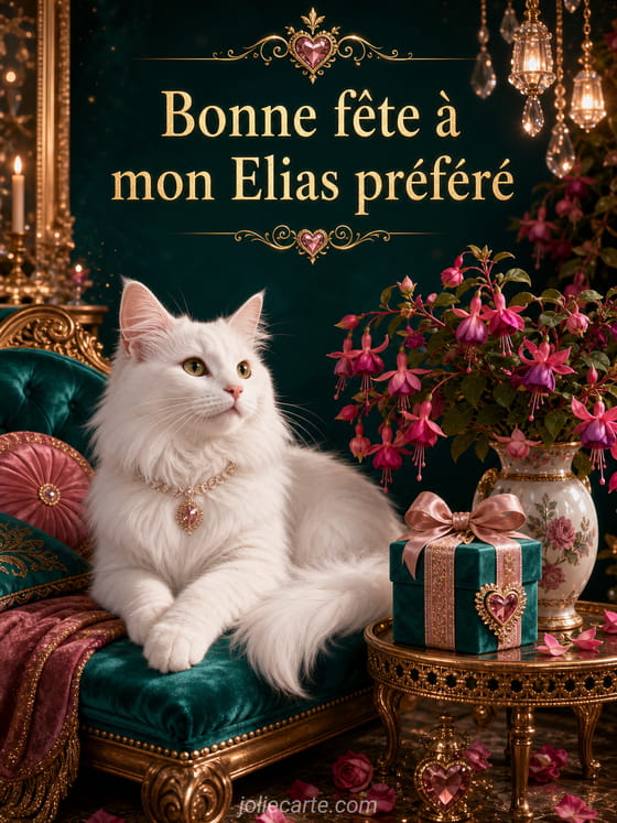 Carte bonne fĂȘte Elias