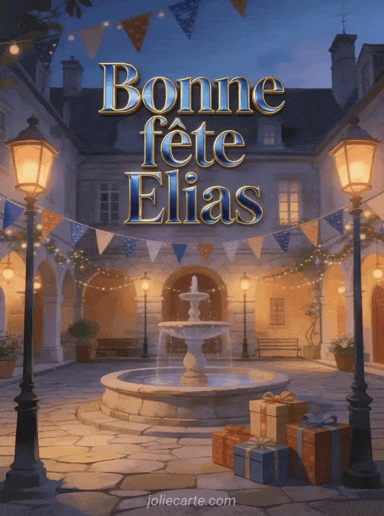 Bonne fête Elias - Bonne fete saint elias