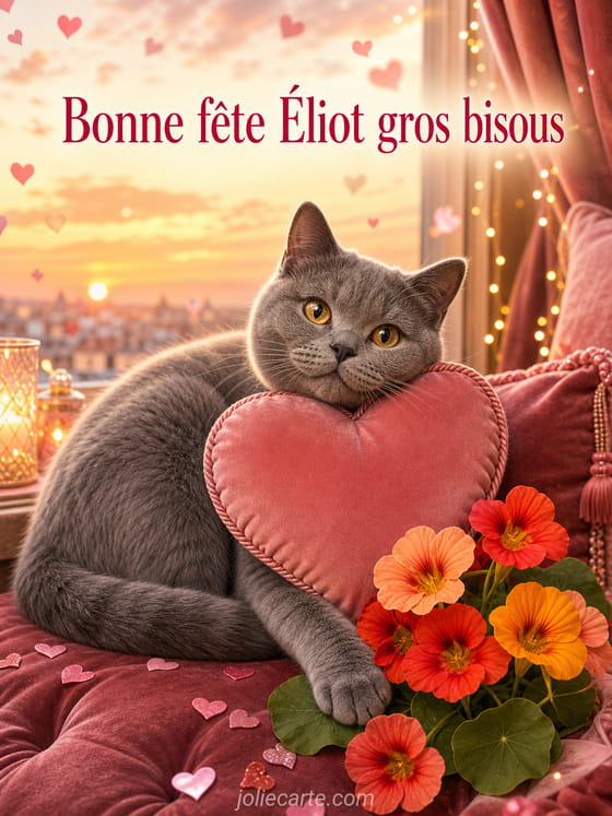Carte bonne fĂȘte Ăliot