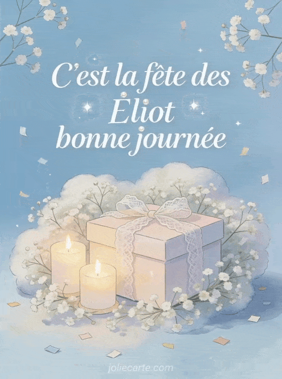 Bonne fête Éliot - Bonne fete eliot fleurs