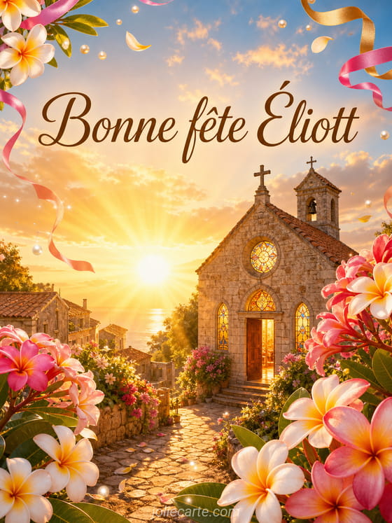 Carte bonne fête Éliott