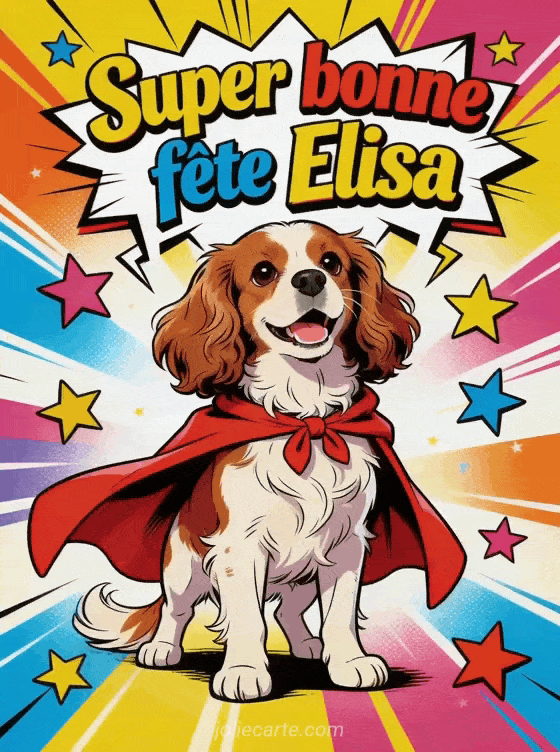 Bonne fête Elisa - Elisa gif bonne fete gratuit