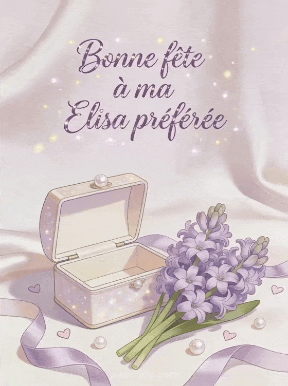 Bonne fête Elisa - Bonne fete elisa fille