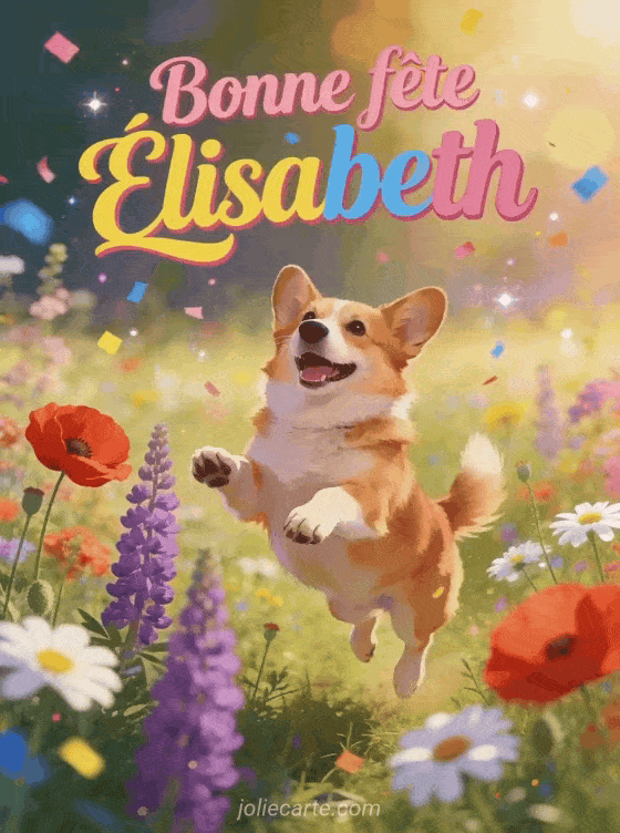 Bonne fête Elisabeth - Elisabeth gif bonne fete gratuit