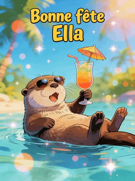 Bonne fête Ella - Bonne fete ella humour