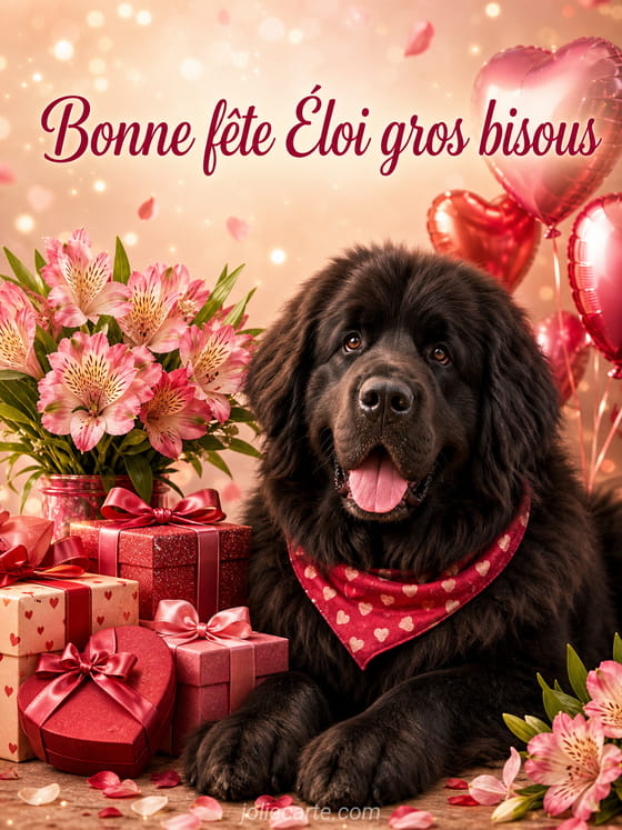 Carte bonne fête Éloi