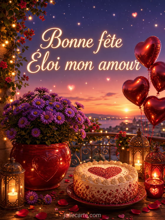 Carte bonne fête Éloi
