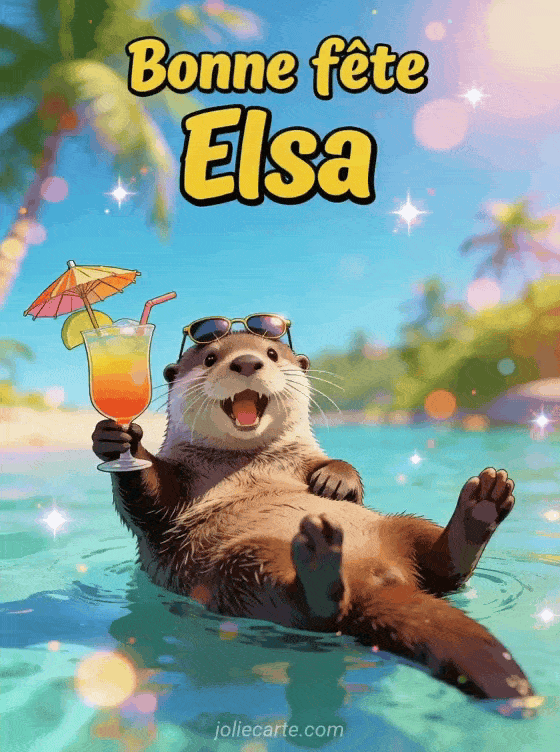 Bonne fête Elsa - Elsa image bonne fete