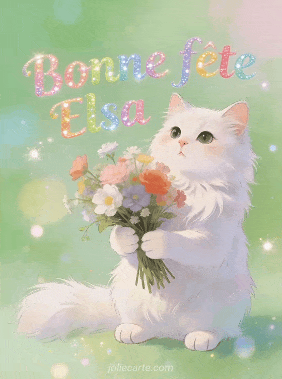 Bonne fête Elsa - Elsa gif bonne fete