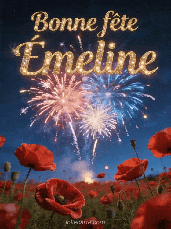 Bonne fête Emeline - Emeline bonne fete image