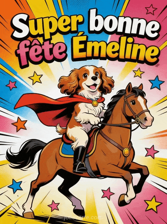 Bonne fête Emeline - Emeline gif bonne fete gratuit