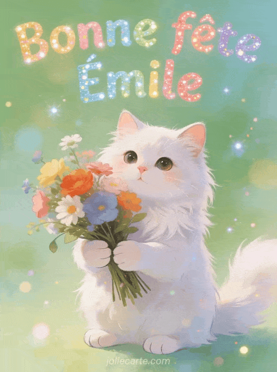 Bonne fête Emile - Emile gif bonne fete