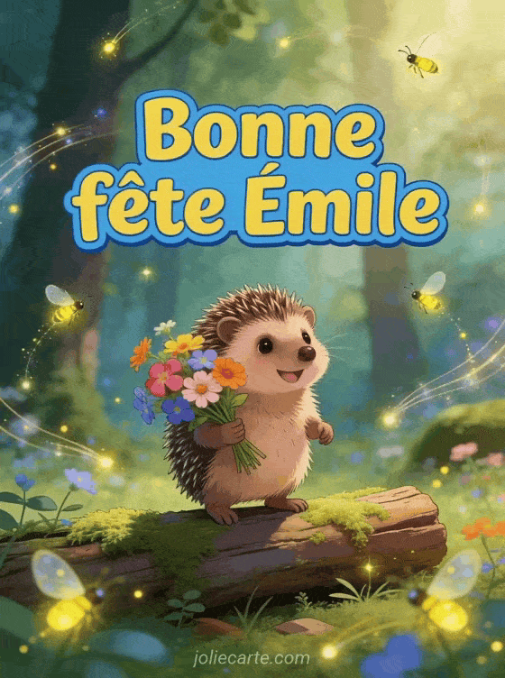 Bonne fête Émile - Bonne fete emile garcon
