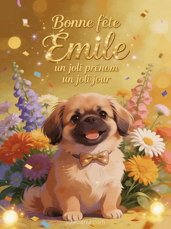 Bonne fête Émile - Fete saint emile