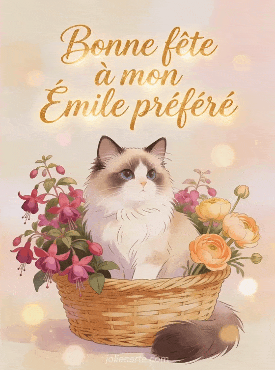 Bonne fête Émile - Bonne fete saint emile