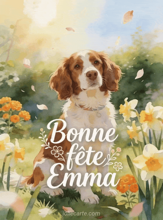 Bonne fête Emma - Bonne fete emma image