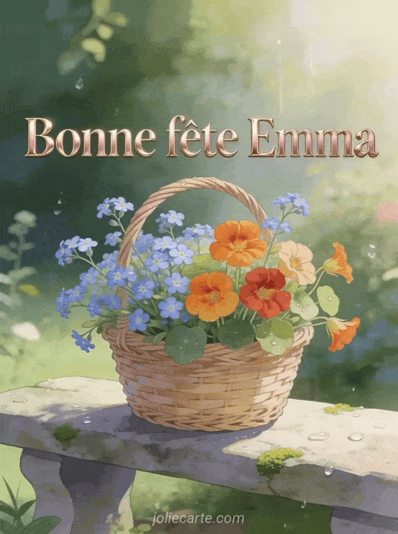 Bonne fête Emma - Bonne fete sainte emma