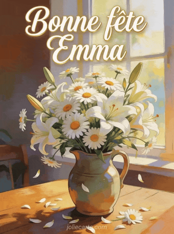 Bonne fête Emma - Bonne fete emma fleurs