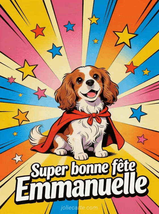 Bonne fête Emmanuelle - Emmanuelle gif bonne fete gratuit