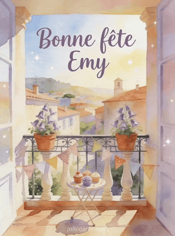 Bonne fête Emy - Bonne fete emy image