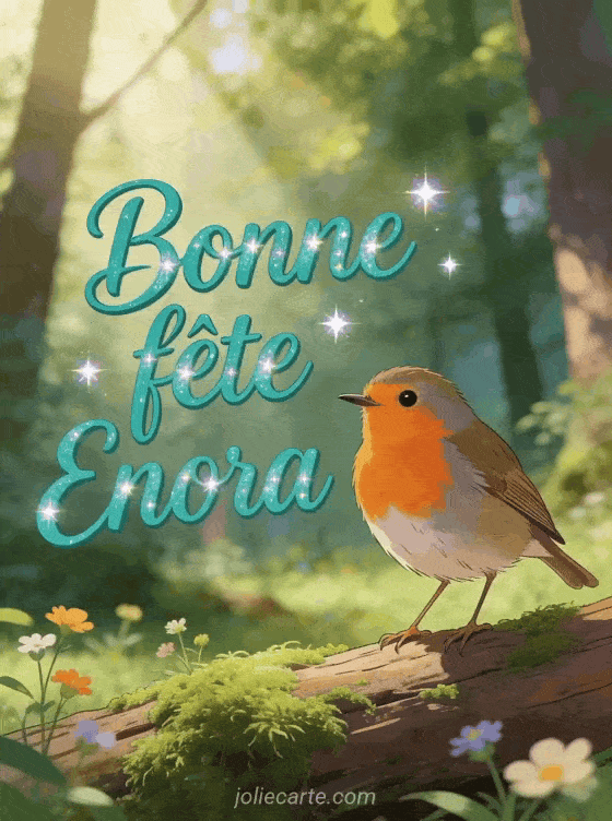 Bonne fête Enora - Bonne fete enora gif anime