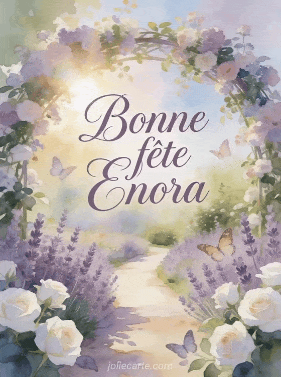 Bonne fête Enora - Bonne fete enora femme