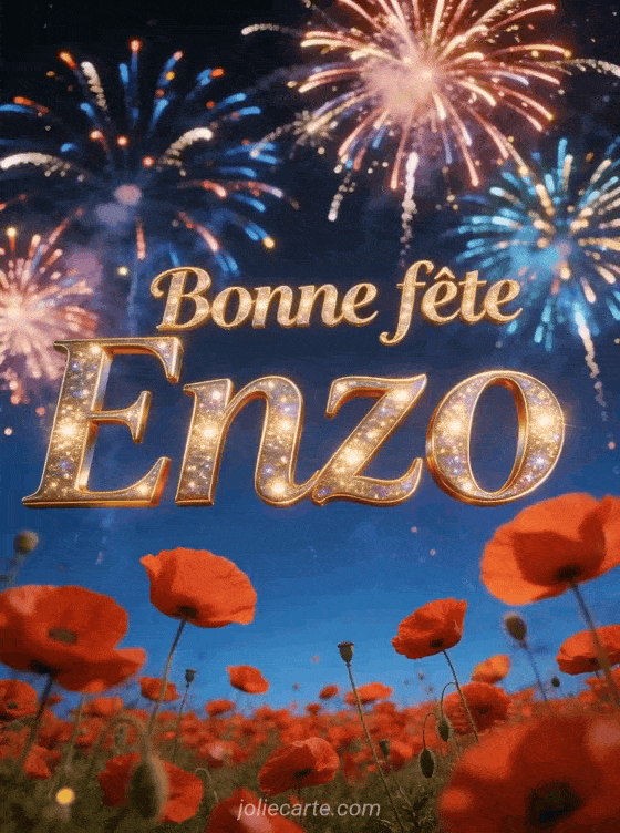Bonne fête Enzo - Enzo bonne fete image