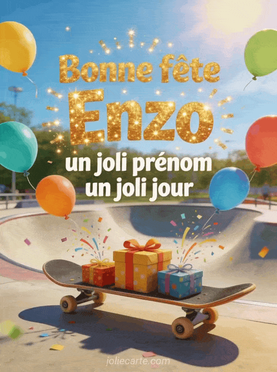 Bonne fête Enzo - Bonne fete enzo image