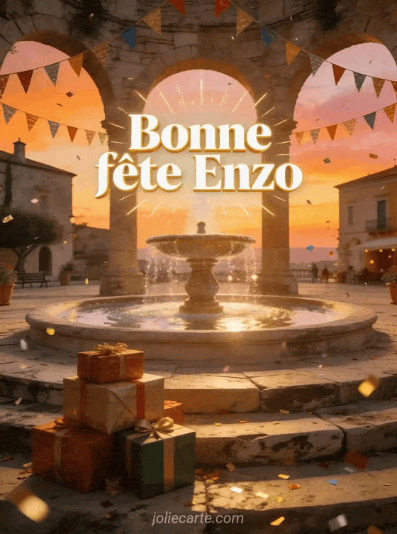 Bonne fête Enzo - Fete saint enzo