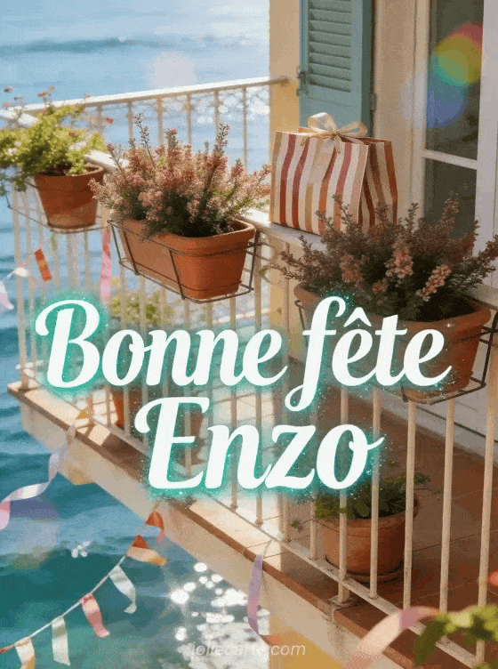 Bonne fête Enzo - Carte bonne fete enzo gratuite