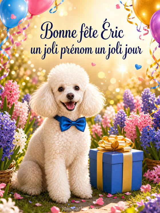 Carte bonne fĂȘte Ăric