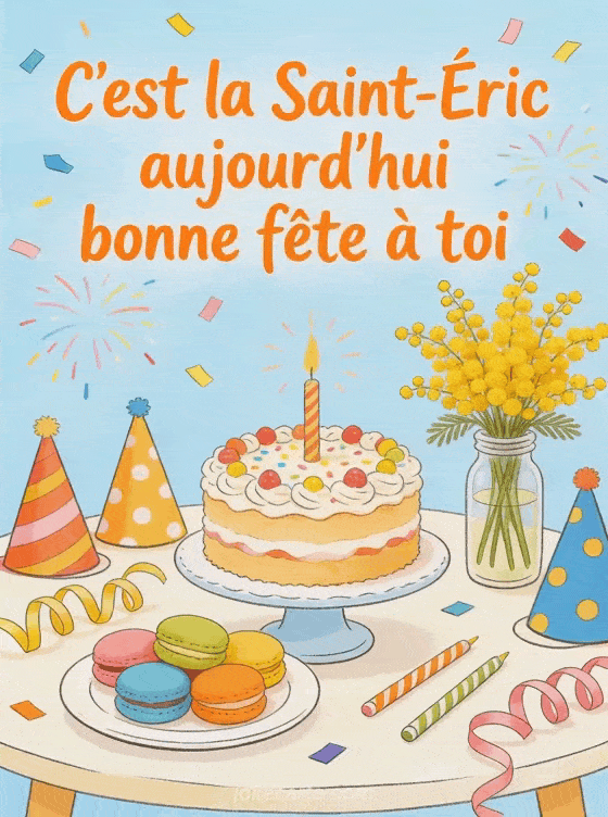 Bonne fête Éric - Bonne fete eric souhaiter