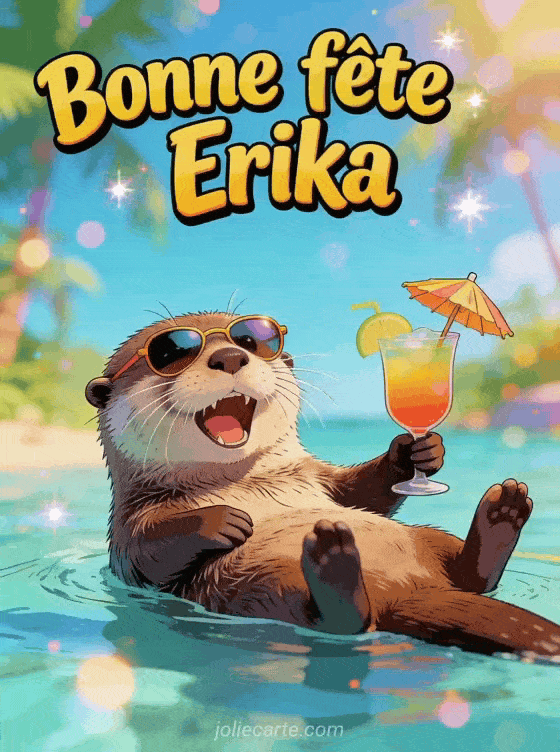 Bonne fête Erika - Bonne fete erika humour