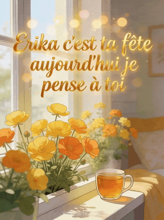 Bonne fête Erika - Fete erika a souhaiter
