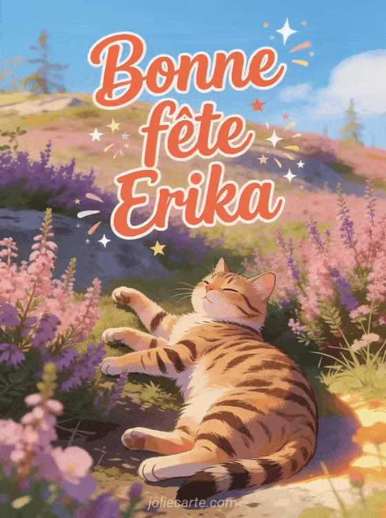 Bonne fête Erika - Bonne fete erika femme