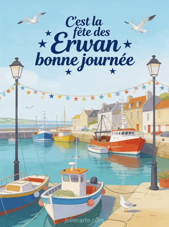 Bonne fête Erwan - Bonne fete erwan gif