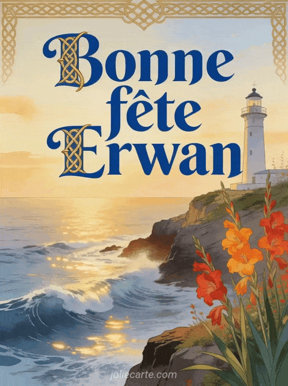 Bonne fête Erwan - Bonne fete erwan homme