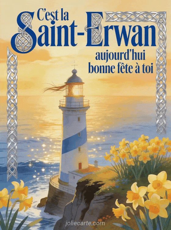 Bonne fête Erwan - Bonne fete erwan gros bisous