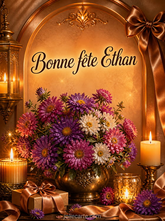 Carte bonne fête Ethan