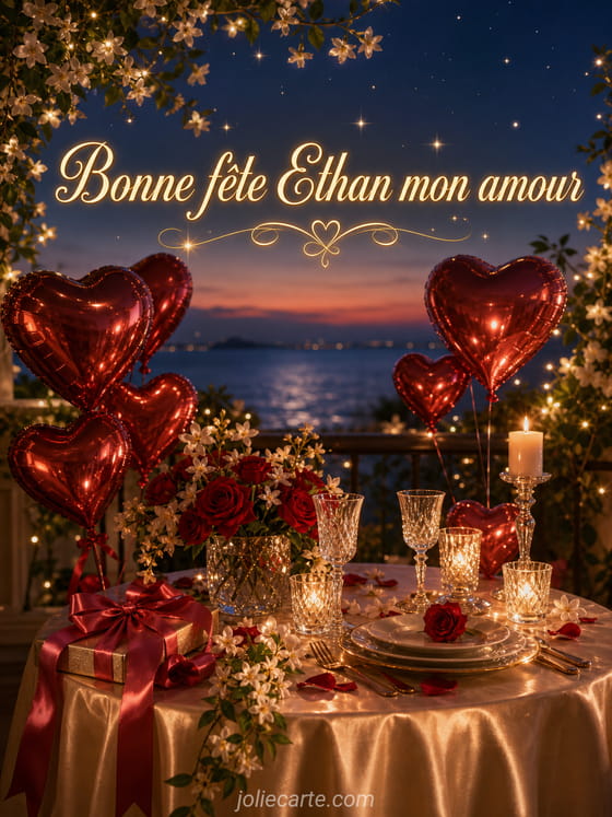 Carte bonne fête Ethan