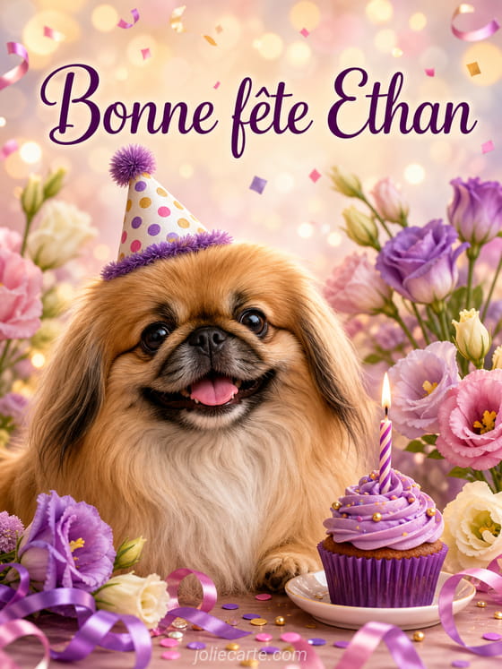 Carte bonne fête Ethan